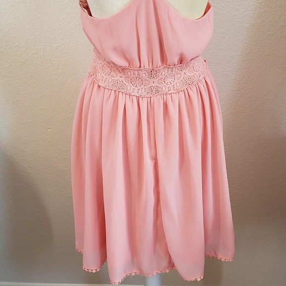 💣💣 sold 💣💣Papaya peach dress - Picture 6 of 7